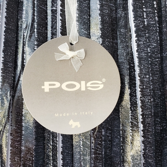 Black & White Pleated Skirt - Picture 3 of 3